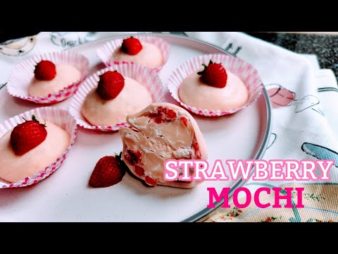 Strawberry Mochi Ice Cream Recipe