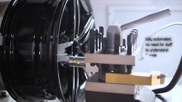 Alloy Wheel Lathe - Diamond Cutting - Machine Alloy Wheel Refurbishment