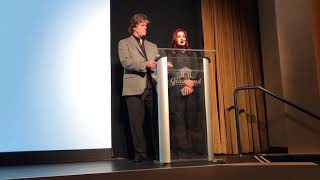 priscilla presley and jerry shilling introduce elvis presley the searcher at hbo memphis premiere