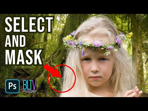 Photoshop Tutorial:  NEW Select and Mask Taskspace in Version CC