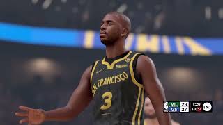 NBA LIVE! Golden State Warriors vs Milwaukee Bucks | March 7, 2024 | Warriors vs Bucks Live 2K