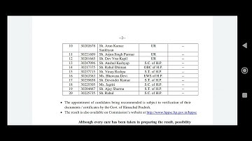 Hppsc Final Result of NAIB Tehsildar Class II #hppscnaibtehsildar #hppscfinalresult