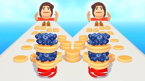 PANCAKE RUN 🥞🔥- All Levels Gameplay Android, iOS v.18