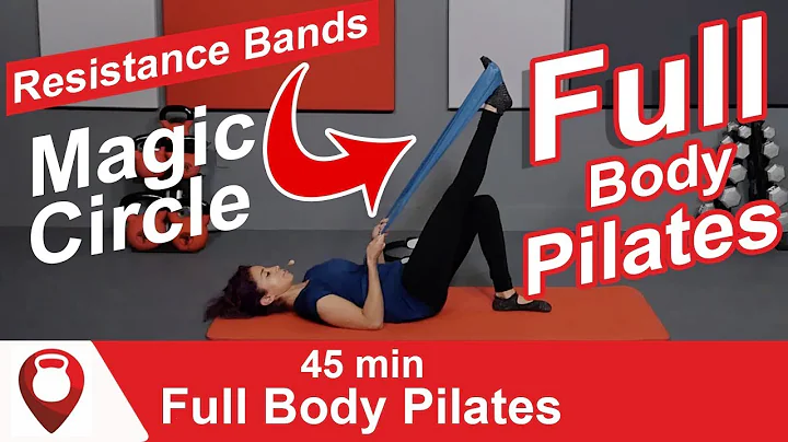 45 Minute Full Body Pilates Workout | Resistance Bands and Magic Circle | Fitscope Studio