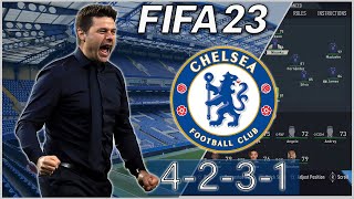 Replicate Mauricio Pochettino's 4-2-3-1 Chelsea Tactics in FIFA 23