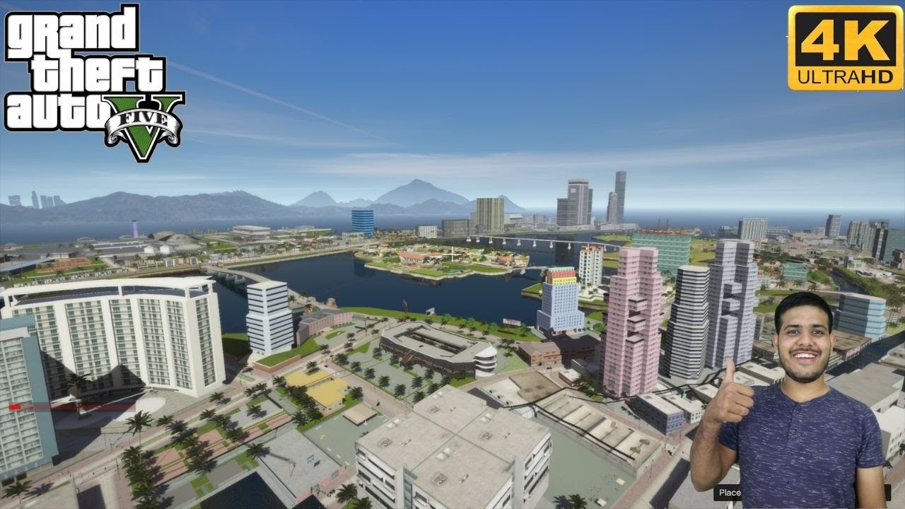 GTA 5: VICE CITY IN ULTRA GRAPHICS 2020 | @AJ Gaming ON @Gaming Tak