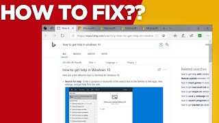 How To Fix Remove How To Get Help In Windows Keep Popping In Microsoft edge Browser On Windows