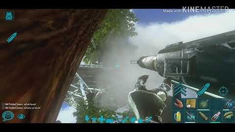 Ark Mobile 2.0   Raideando con Rifle Tek // Raiding with Tek Rifle (Testing)