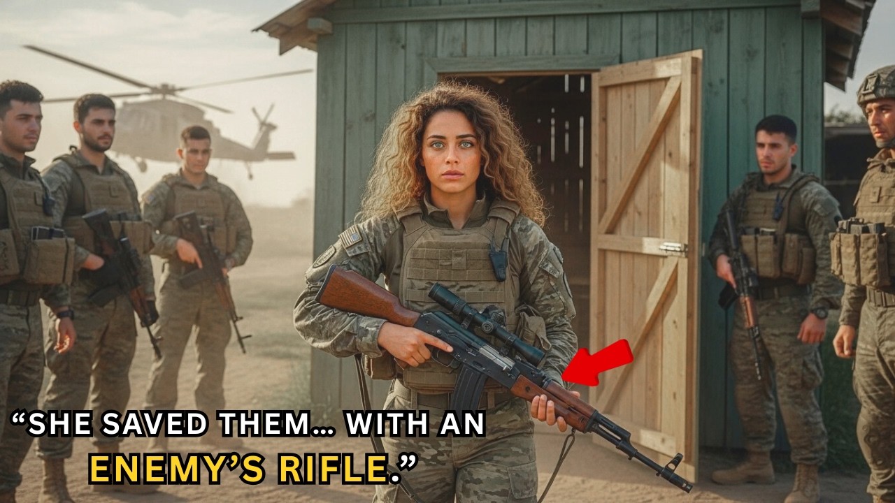 Никто не ожидал увидеть героиню… А потом она подобрала брошенную винтовку.