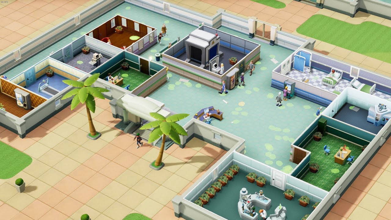 Watch out, The Floor Is Vomit! - Two Point Hospital