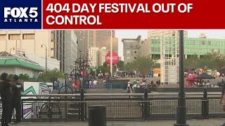404 Festival at Underground Atlanta ends abruptly | FOX 5 News