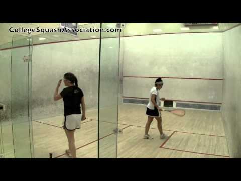 Women's College Squash: 2011 Howe Cup - Georgetown and St. Lawrence - #2s