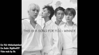 This Is A Song For You - WINNER