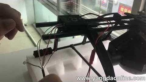 GPS coordinate OSD for Gimbal Camera