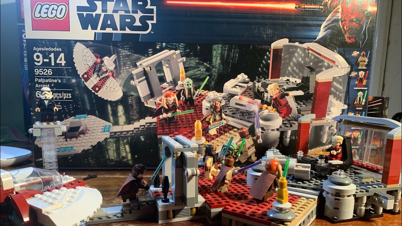 Lego Star Wars Palpatines Arrest 9526 review