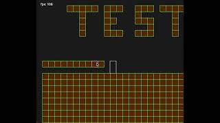first version of blocky game