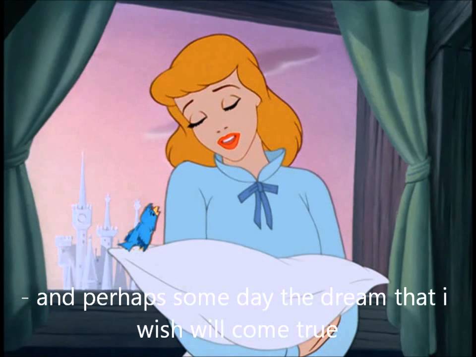 Cinderella A Dream Is A Wish Your Heart Makes Lyrics Mrsdisney0 Youtube