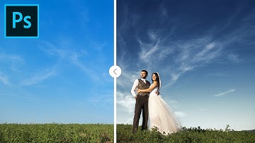 Extract Dramatic Details from Sky in Photoshop Using Channels