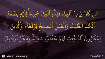 سوره فاطر آیه 10