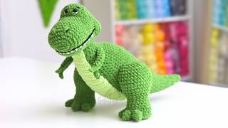 Amigurumi T-Rex Body Tutorial (Part 2) | Toy Story Crochet Pattern ESP/ENG