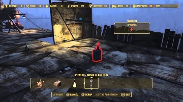 FALLOUT 4: How to use the power switches