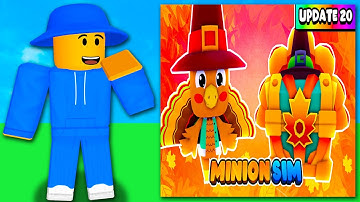 Roblox Minion Simulator: New Autumn Update Event! (New Autumn Pets And Gifts)