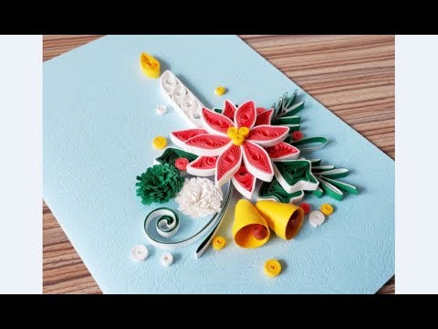 Christmas quilling idea: Paper Quilled Wreath Craft