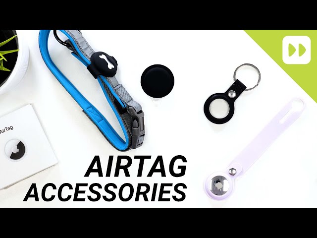 Olixar Apple AirTag Protective Slide-On Pet Collar Clip - Black