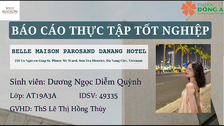 Báo cáo thực tập lễ tân văn phòng năm 2024