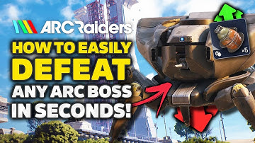 ARC Raiders - How to Defeat Any ARC Boss In Seconds (New Fastest Method)