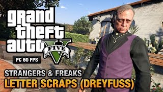 GTA 5 PC - Letter Scraps Location Guide (Dreyfuss) [100% Gold Medal Walkthrough]