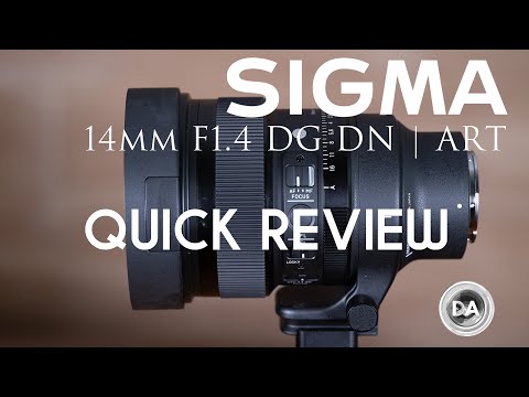 Sigma 14mm F1.4 DN ART Quick Review  | The Astro Monster