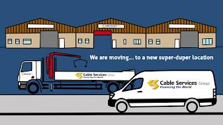 Cable Services Group moving its Wrexham Head Office operations to a NEW Purpose built location!