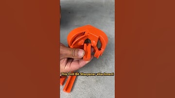 This Drill Bit Sharpener attachment will make your drill bits sharper than ever🔥🛠️#tools #besttool