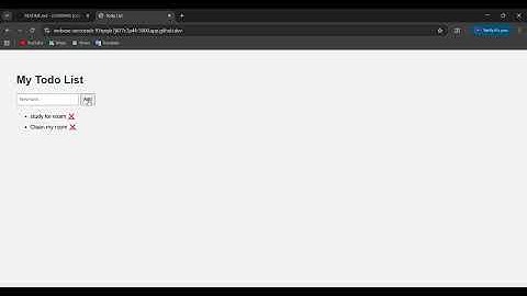CS50 Final Project – Todo List Web App