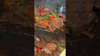 Spicy Beef Cooked With Fresh Chili 🌶️ #Shorts