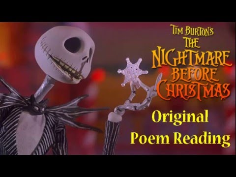 The Nightmare Before Christmas Original Poem Reading (feat. TheMajinV