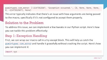 How to Pass Arguments from Python to Word Macro VBA Without Errors