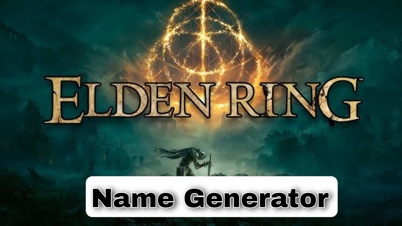 Elden Ring Name Generator YouTube