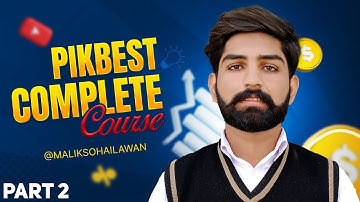 Pikbest Premium Course | How to Upload Design File by Malik Sohail Awan