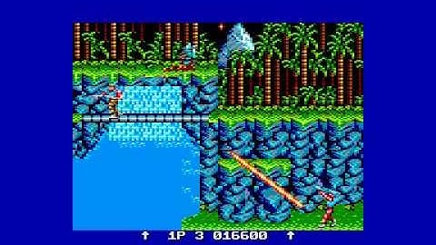 Gryzor - Amstrad CPC Longplay