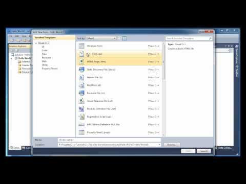 C++ Programmierung Teil 2 - Die erste Konsolenanwendung [Deutsch/German]
