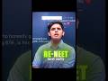 RE-NEET HARSH REALITY 💔|| PRASHANT KIRAD||#shorts#prashantkirad #cbse#class10 #neet#ytshorts