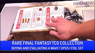 Amazing FFTCG Collection: Purchasing a Full Opus I Wave I Foil Set