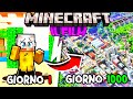 SOPRAVVIVO 1000 GIORNI nel MONDO di MINECRAFT (FILM)