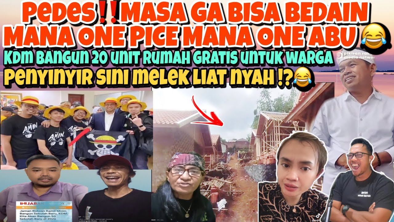 WAJIB MELEK‼️INI BUKTI KDM BANGUN 20 UNIT RUMAH GRATIS UNTUK WARGA !MASIH BRANI BILANG PENCITRAAN 