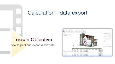 usBIM.clash Tutorial - Clash Detection data export - ACCA software
