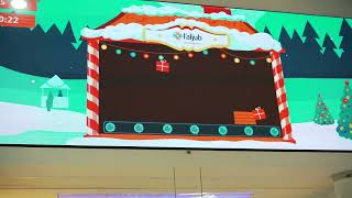 Brand Activation -Interactive Dooh Game For A Huge Led Screen At Aljub Mall Using Kinect Azure.