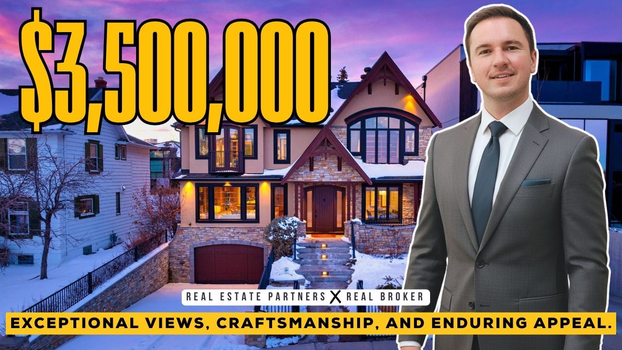 BREATHTAKING Luxury Home With Downtown Views In Rosedale!