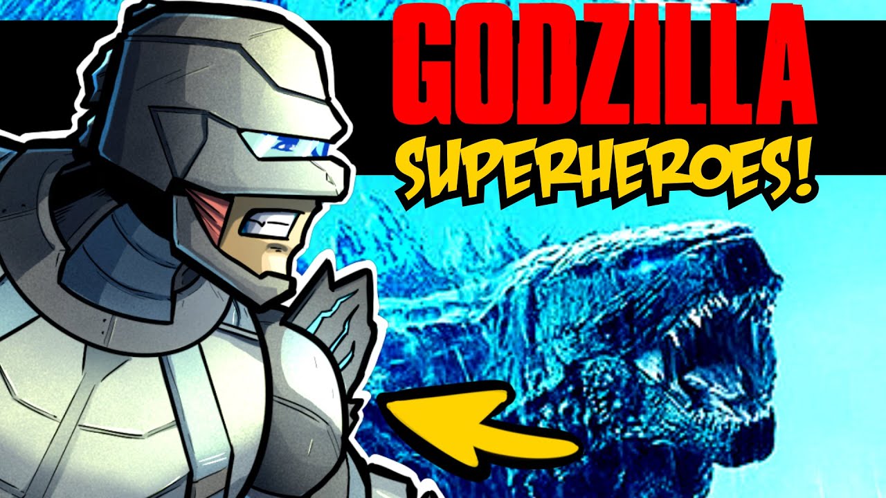 What if GODZILLA MONSTERS were SUPERHEROES? (Story and Speedpaint)